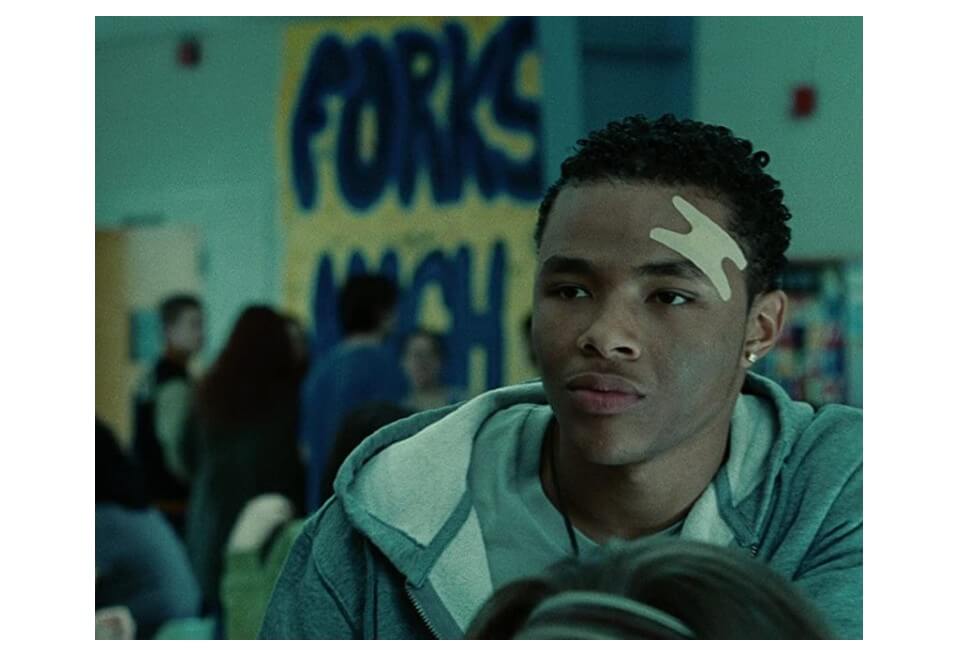 El actor Gregory Tyree Boyce en la saga "Crepúsculo". / LIONSGATE