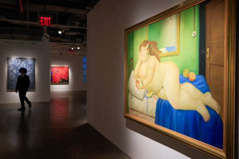 Obras de Magritte, Ruscha y Botero podrían romper récords en subastas