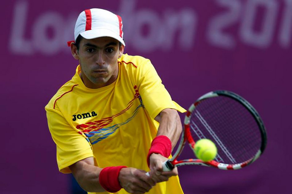 Santiago Giraldo quedó eliminado en sencillos y dobles del tenis Olímpico.  /  EFE