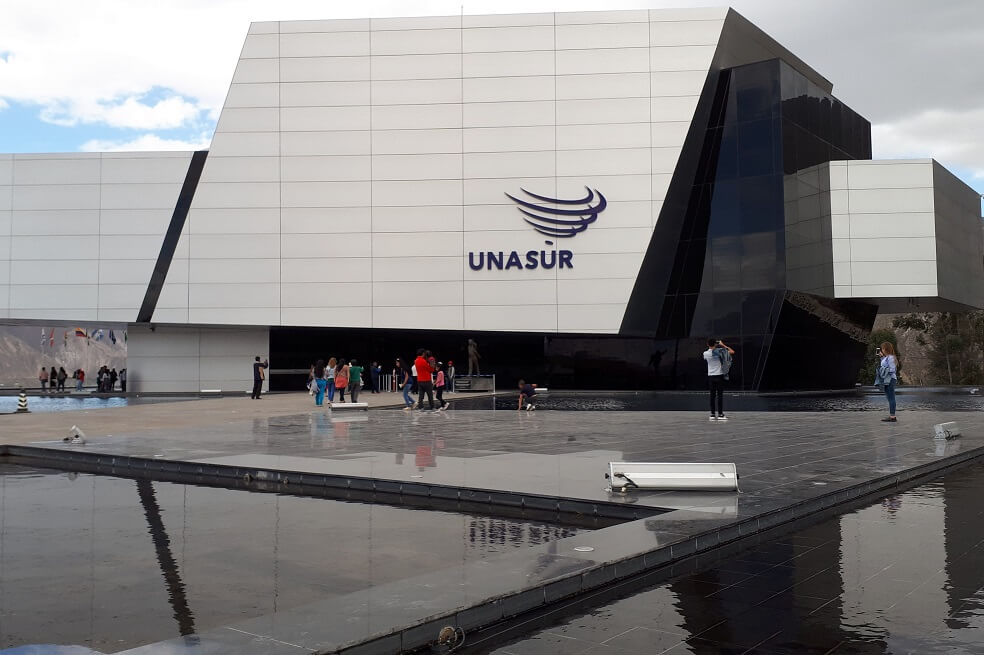 Fotografía de archivo que muestra la sede de la Unión de Naciones Sudamericanas (Unasur), en Quito (Ecuador). / EFE