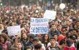 Encapuchados empañaron gran muestra de solidaridad estudiantil