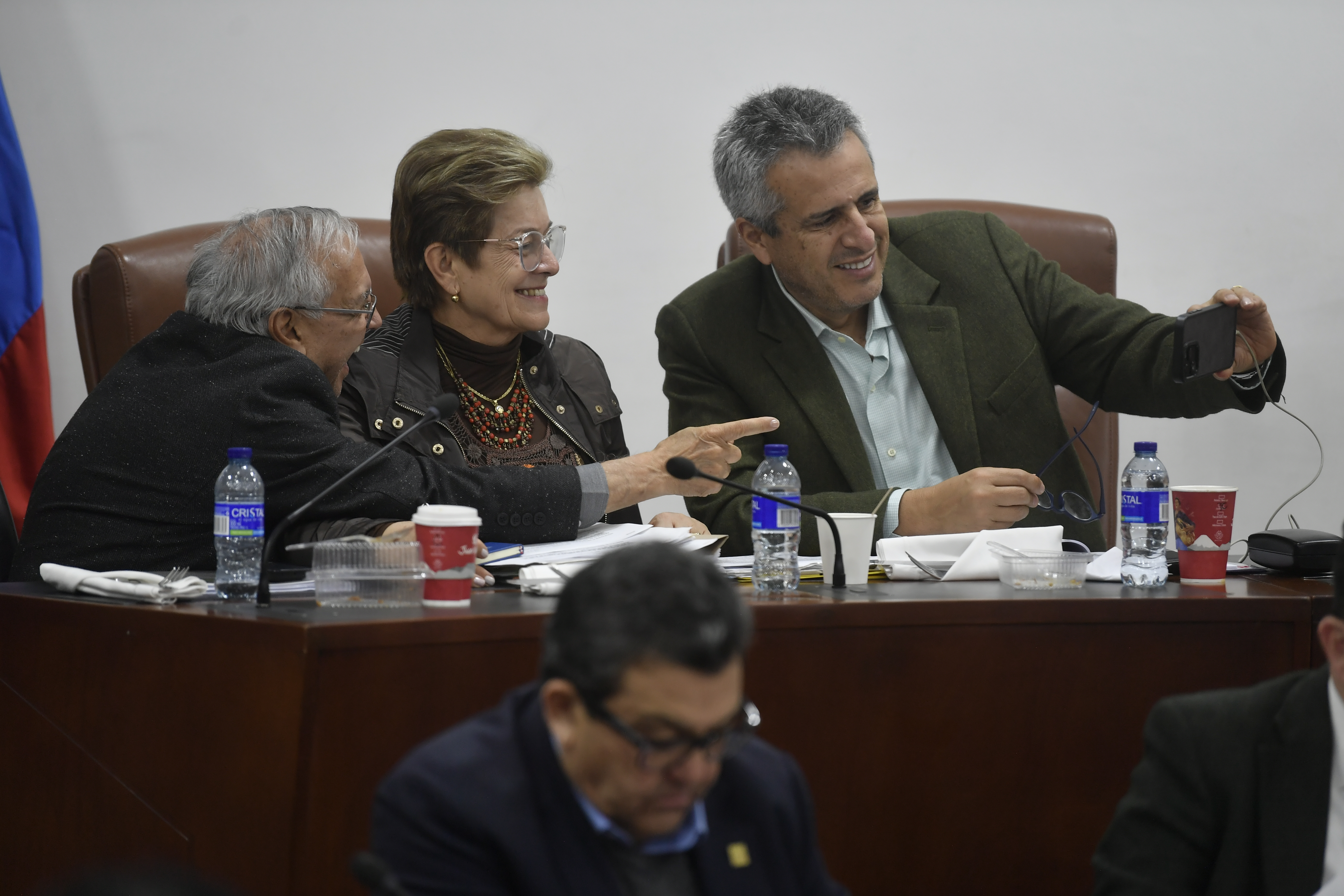 Debate en que fue aprobada la reforma pensional en la Comisión Séptima de la Cámara de Representantes.
