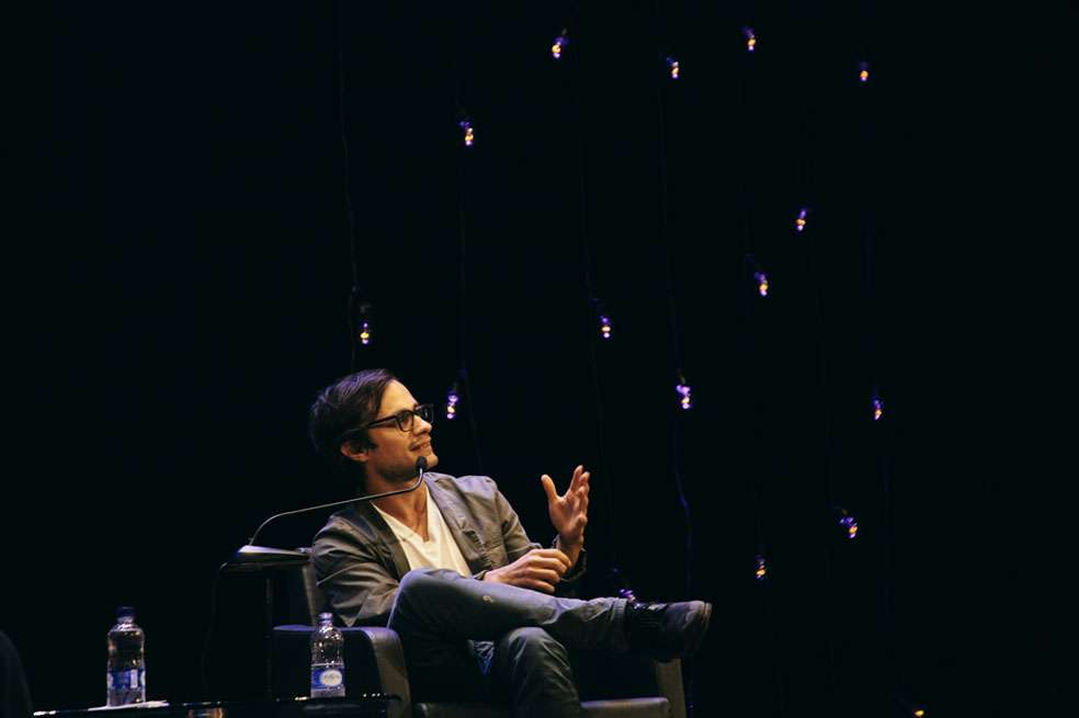 Gael García Bernal y Diego Luna son los creadores y fundadores del festival de documentales Ambulante, que este año llega a Colombia: pasará por Bogotá, Medellín, Barranquilla y Cartagena. / Cortesía