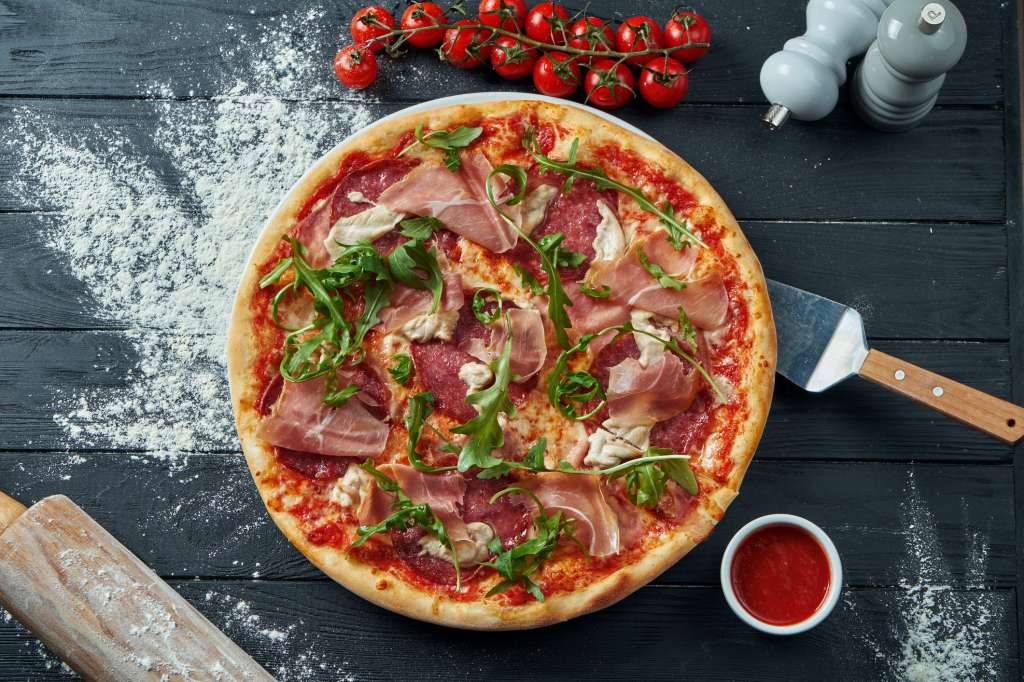 Pizza en sartén