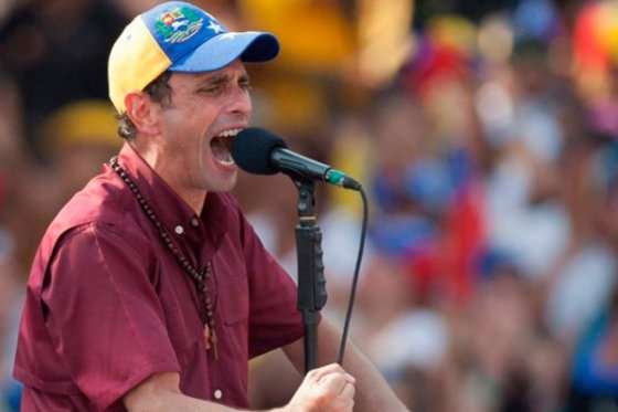 Henrique Capriles, gobernador del Estado de Miranda. Foto: EFE