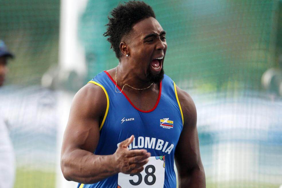 Mauricio Ortega, atleta colombiano. / Archivo