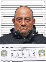Galería: las nuevas fotos de Otoniel en su registro de detención