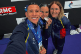 Colombia sumó dos oros y una plata en la Copa Mundo de Natación Artística