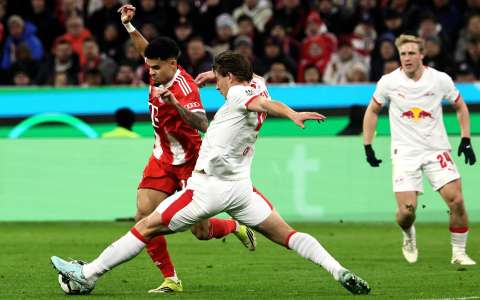 Luis Díaz volvió a marcar con Bayern frente a Leipzig en la Copa de Alemania: video