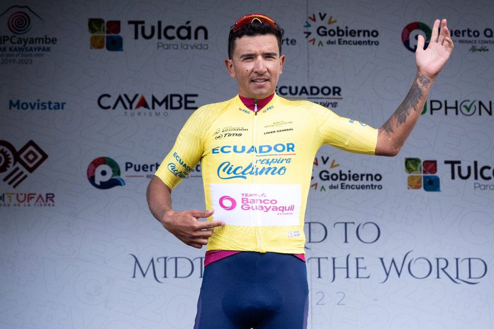 Chalapud, campeón de la Vuelta a Ecuador.