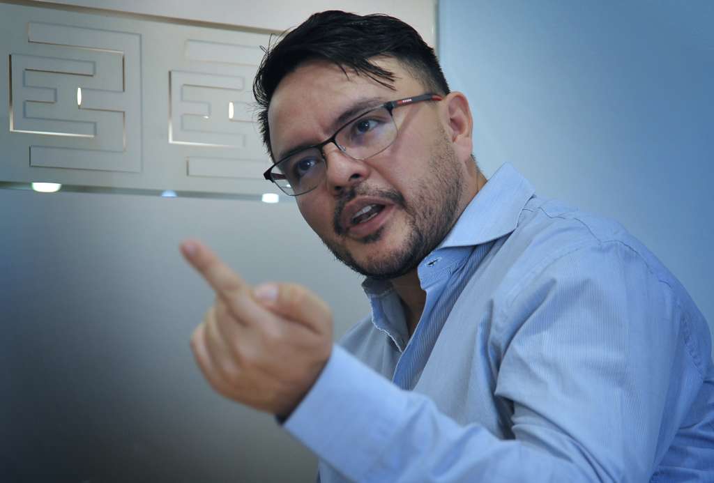 Juan Felipe Harman, director de la Agencia Nacional de Tierras.