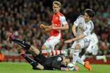 David Ospina no pudo evitar la derrota del Arsenal contra el Swansea