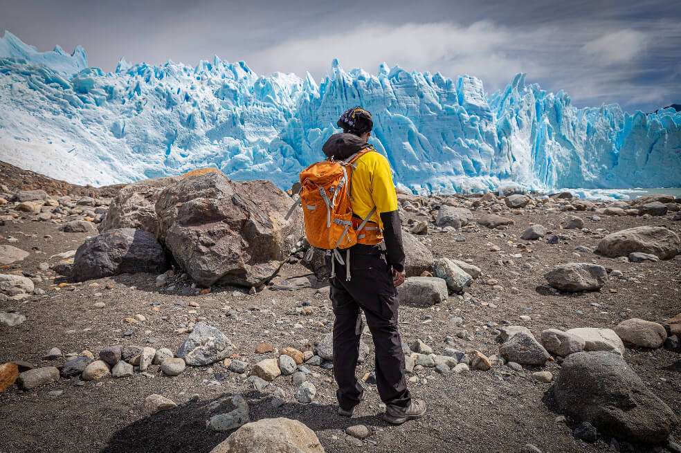 Argentina y Estados Unidos tuvieron el mayor número de arribos en América, representando 20 y 14 %, respectivamente, durante 2019. El Perito Moreno, en la Patagonia argentina es uno de los destinos turísticos más importantes de la región. / Pixabay