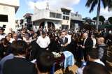 En fotos: el adiós de Paraguay al fiscal Marcelo Pecci, asesinado en Colombia