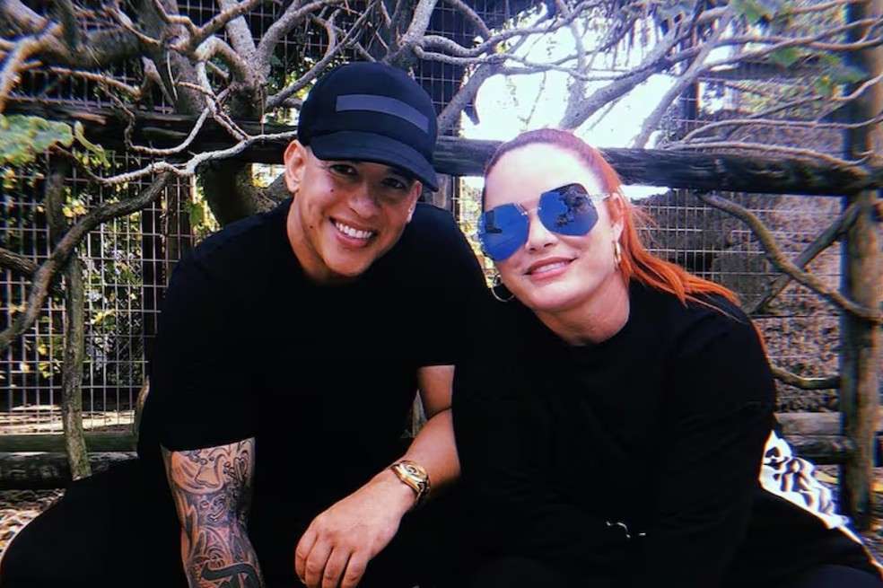 Daddy Yankee y Mireddys González
