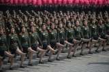 Corea del Norte celebra el aniversario de su ejército con prácticas militares
