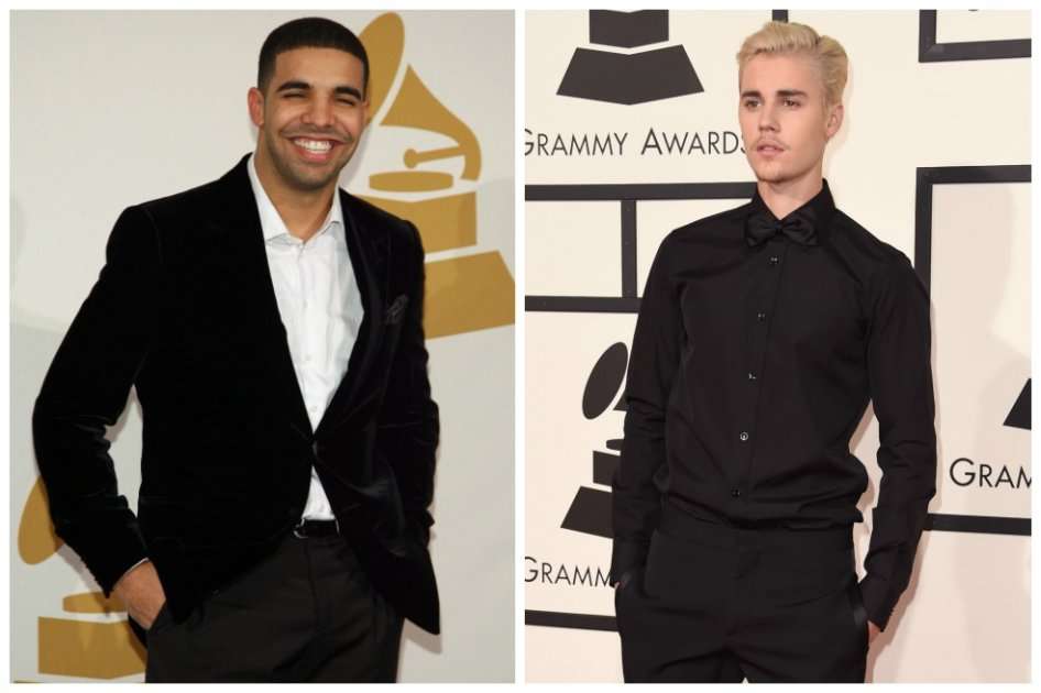 Drake y Justin Bieber.