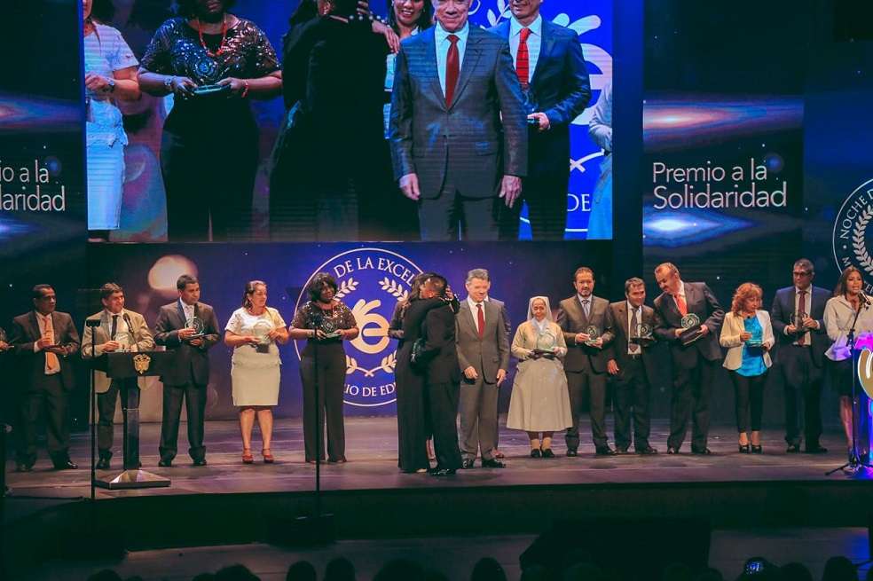 En total se entregaron 51 reconocimientos. / Cortesía Ministerio de Educación
