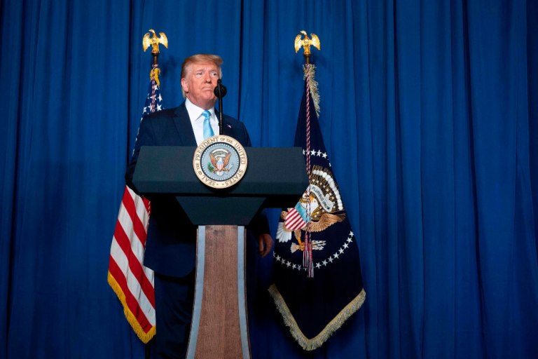 Trump: «Ataque buscaba parar, no comenzar una guerra con Irán»