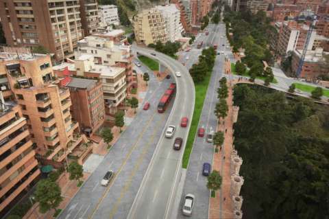 ¿Una vaca para evitar Transmilenio por la Séptima?