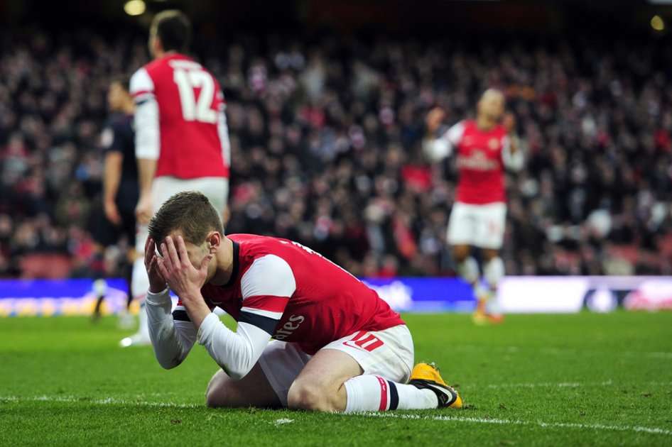 Arsenal fue eliminado por Blackburn Rovers de segunda división. / AFP