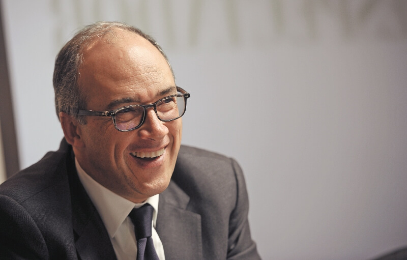 Juan Carlos Echeverry, quien también publicó en 2002 el libro “Las claves del futuro”. / Cristian Garavito