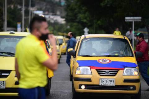 En Cali crean frente de seguridad del gremio de taxistas