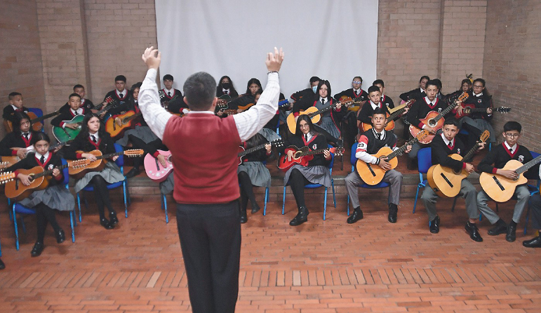 Durante 2023, más de 30.000 niños y adolescentes se han visto beneficiados por la iniciativa.  / José Vargas
