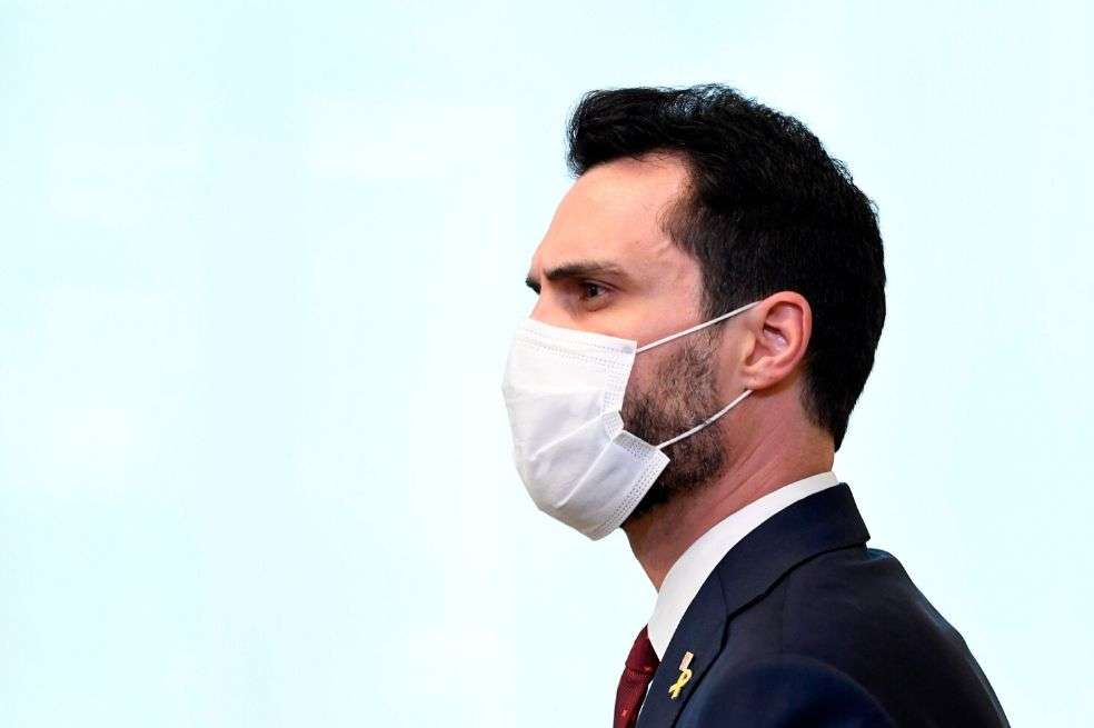 El presidente del parlamento catalán, Roger Torrent.