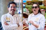 Primeros finalistas de ‘MasterChef Celebrity’, Carla Giraldo y Frank Martínez