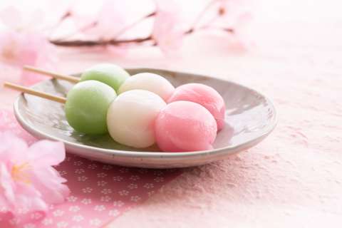 Paso a paso para preparar dangos japoneses