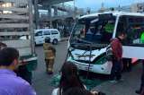 19 heridos deja accidente de tránsito en la calle 80
