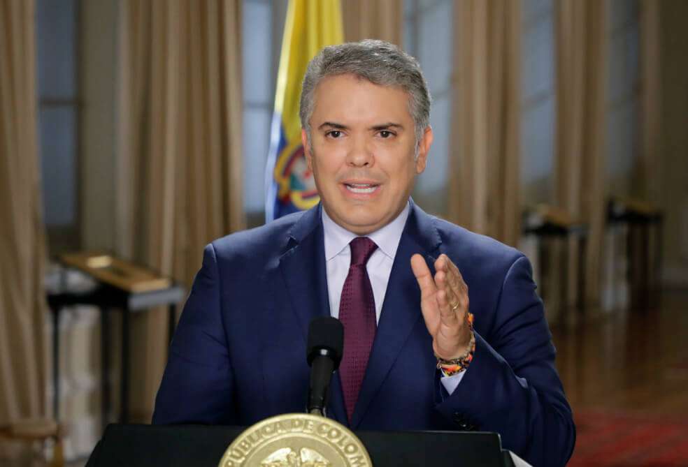 El presidente Duque respaldó la decisión de la Procuraduría de interponer un recurso contra la decisión de la JEP que negó la extradición de Santrich. / SIG