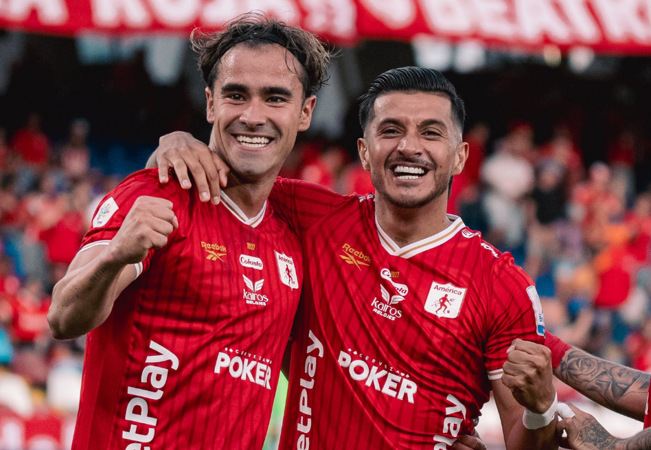 ¡Festival escarlata! Vea los siete goles con los que América pasó por encima de Chicó