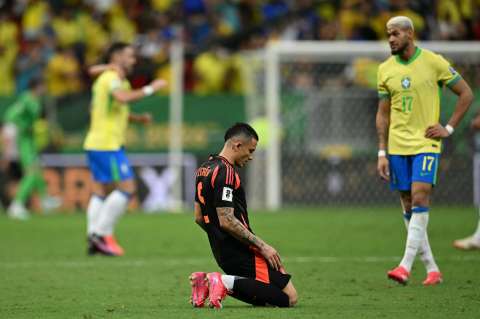 Colombia, ahora sexta, sigue de capa caída en la eliminatoria 