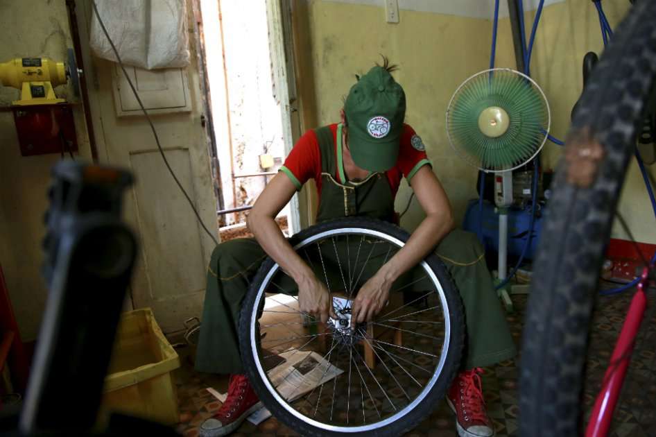 El deporte del ciclismo se recupera luego de décadas de declinación producto del automóvil. / Bloomberg News
