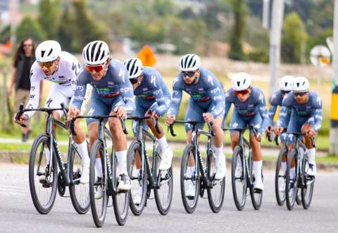 Clásica de Rionegro 2026: Team Medellín y Sistecrédito dominaron la contrarreloj inicial