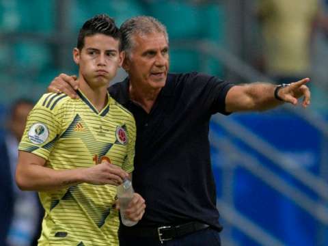 Carlos Queiroz, Colombia y el estilo europeo