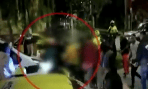 Bogotá: ciudadanos persiguieron y golpearon a tres ladrones por robar a un conductor