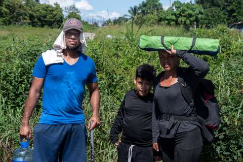 La odisea de una familia venezolana que atravesó el Darién para llegar a EE. UU.