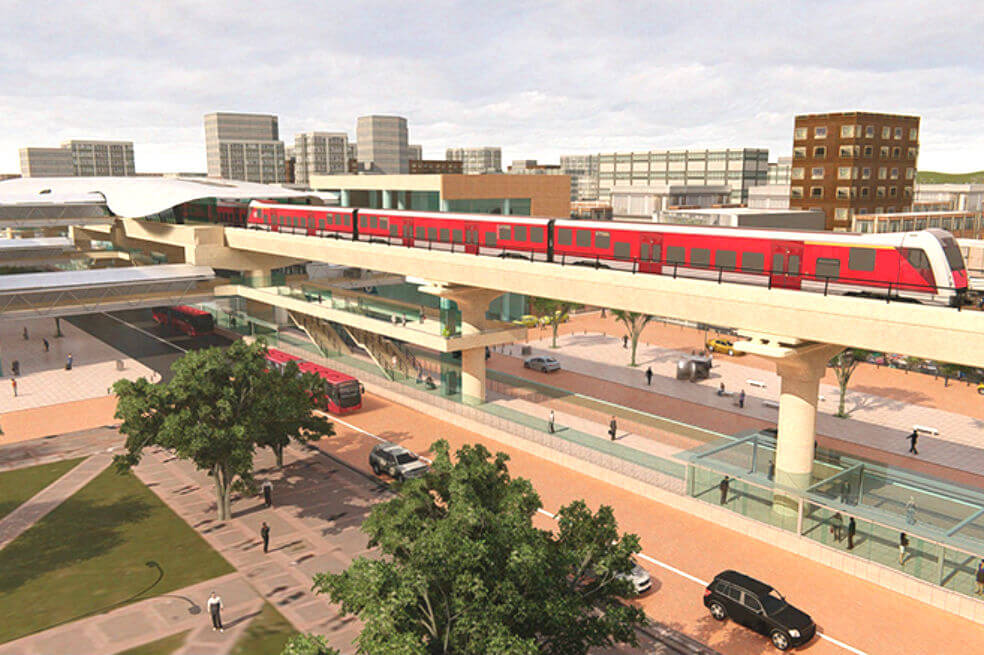 EL contrato lo firmará el conglomerado APCA Transmimetro compuesto por las empresas China Harbour Engineering Company Limited y Xi’an Metro Company Limited. / Cortesía Alcaldía de Bogotá
