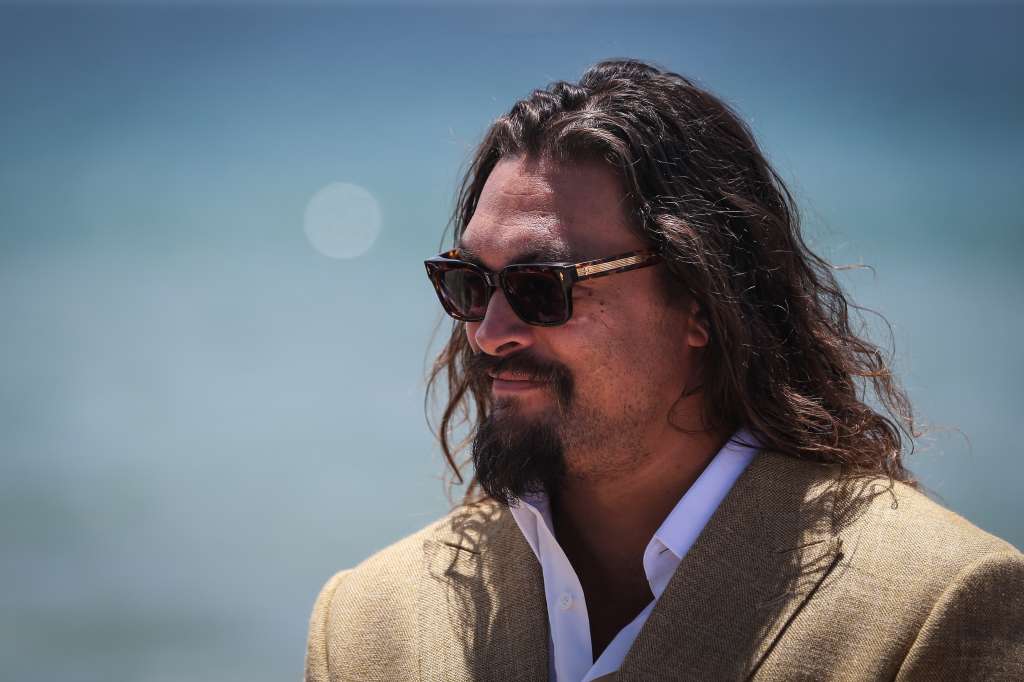 Cascais (Portugal), 26/06/2022.- Actor Jason Momoa arriving at the UN Ocean Conference Youth and Innovation Forum close ceremony at Carcavelos beach in Cascais, Portugal, 26 June 2022. EFE/EPA/RODRIGO ANTUNES