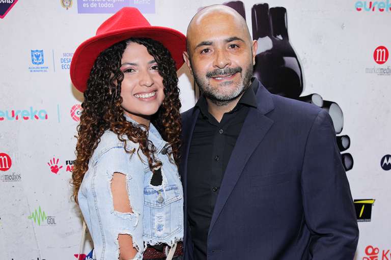 Katerine Fernández y John Mario Rivera
