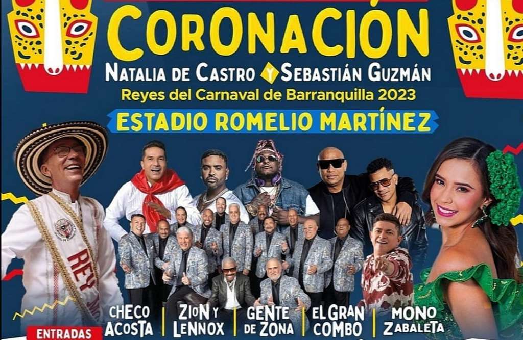 Concierto de Coronación de la Reina del Carnaval de Barranquilla 2023