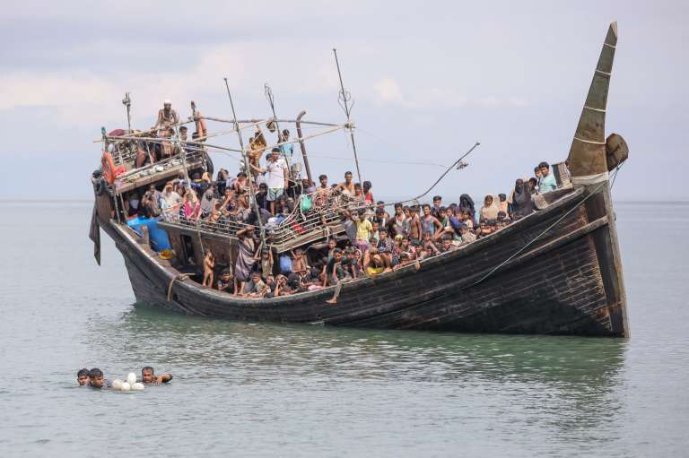Migrantes rohinyás