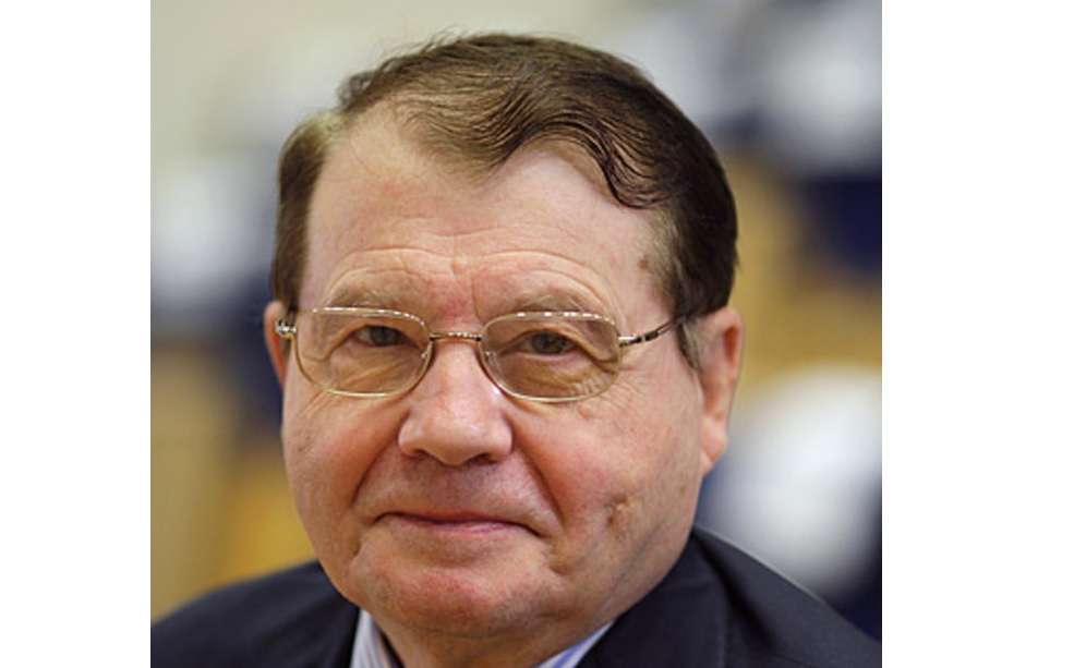 Luc Montagnier cuando ganó el Nobel en 2008.