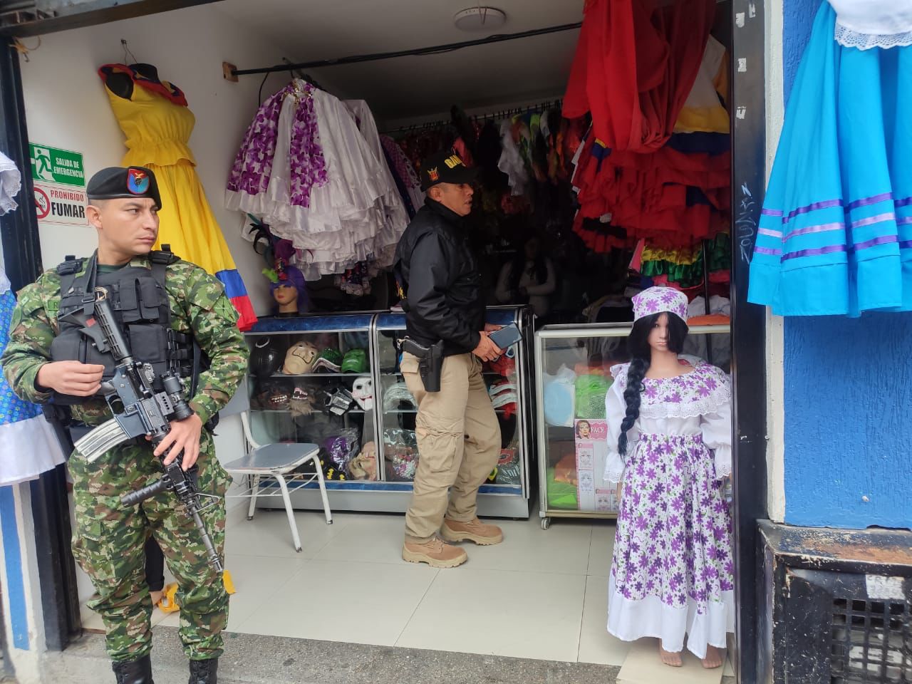 Gaula Militar Cundinamarca hizo presencia en Usme.