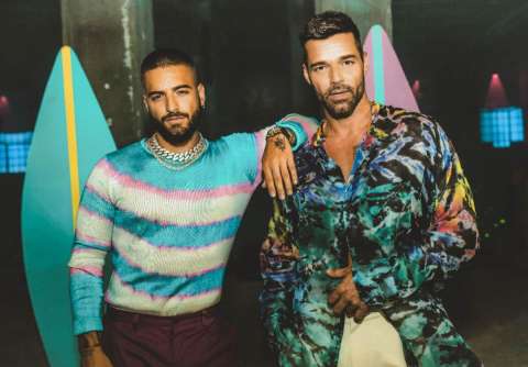 Maluma y Ricky Martin estrenan "No se me quita", su segunda colaboración