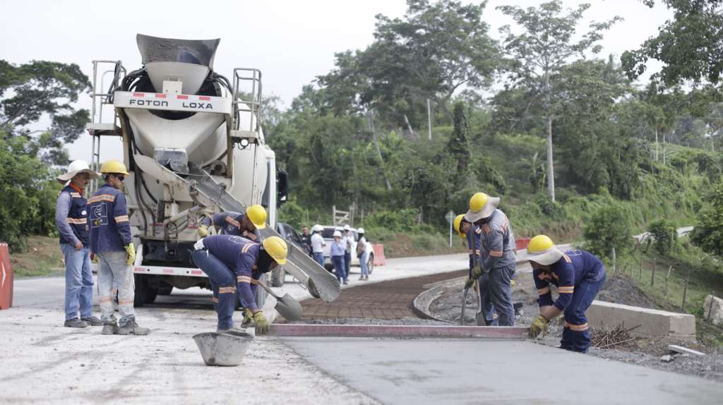 Obreros en construcción