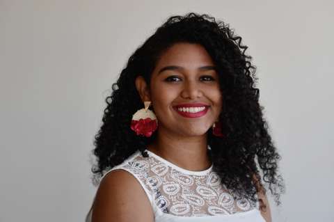 Beatriz Valdés, ganadora del premio global de periodismo Mujeres, Paz y Seguridad